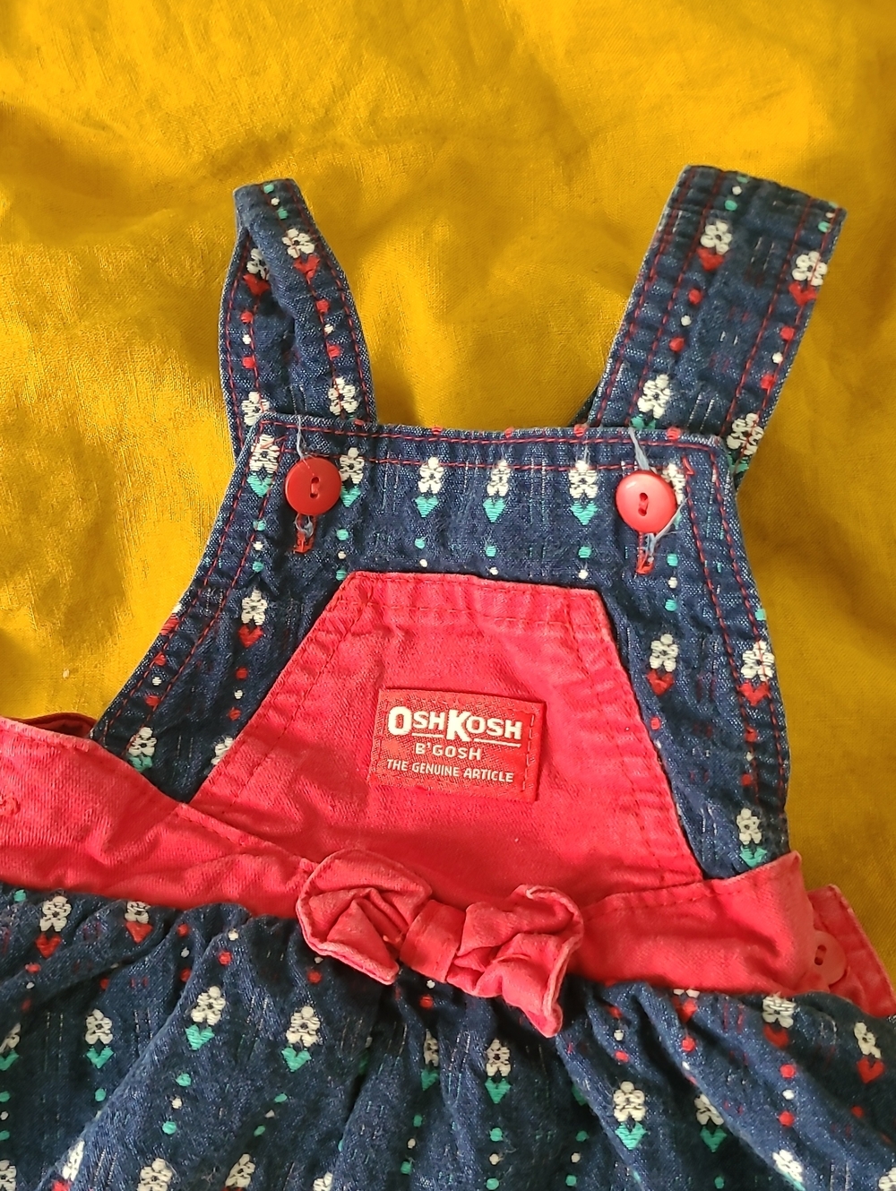 Vintage 90s Osh Kosh Overall Skirt